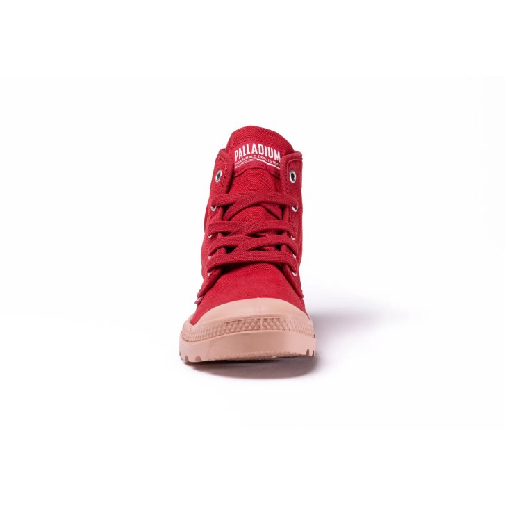 Dámské Boty Palladium Pampa Hi Červené | CZ VZW-59C